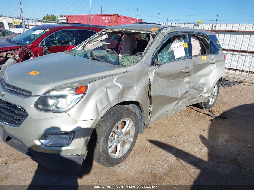 2016 CHEVROLET EQUINOX LT - 2GNALCEK8G1158356