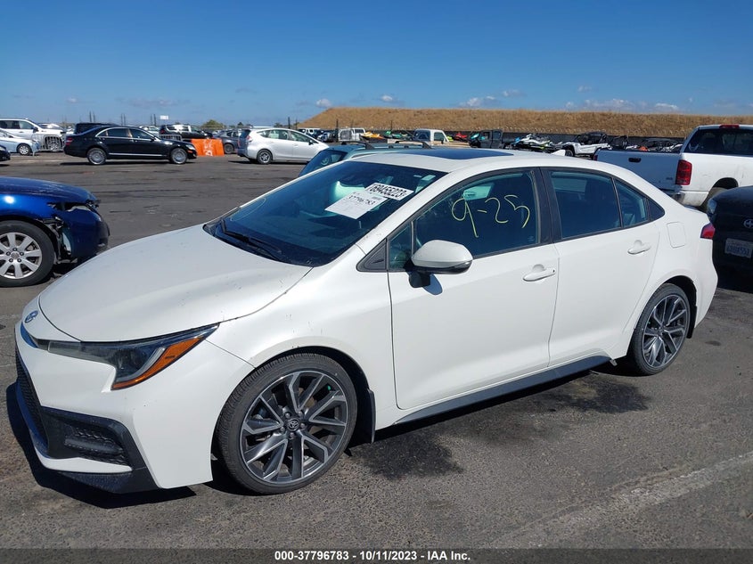 VIN 5YFT4MCE4MP058964 2021 TOYOTA COROLLA XSE