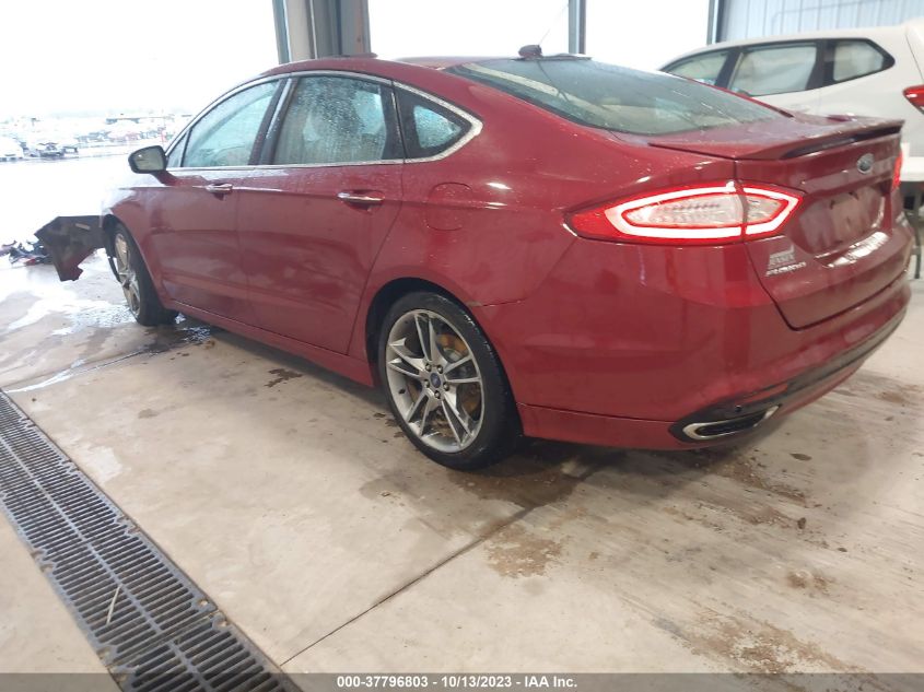 2015 FORD FUSION TITANIUM - 3FA6P0K90FR183318