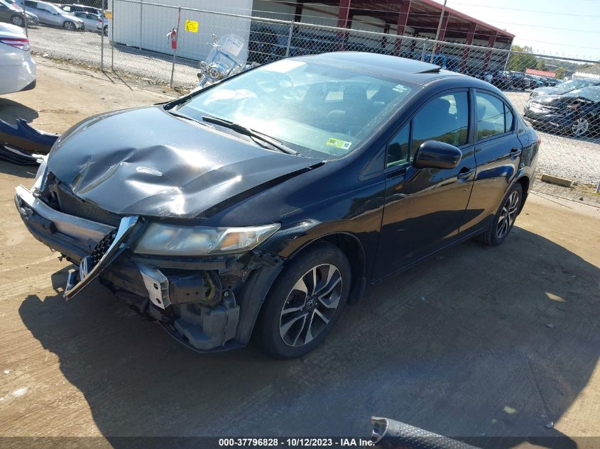 2015 HONDA CIVIC EX - 2HGFB2F82FH505282
