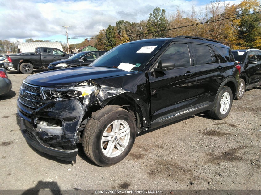 VIN 1FMSK8DHXNGA19974 2022 FORD EXPLORER XLT