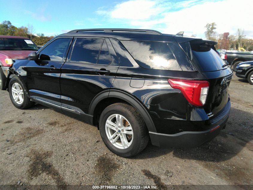 VIN 1FMSK8DHXNGA19974 2022 FORD EXPLORER XLT