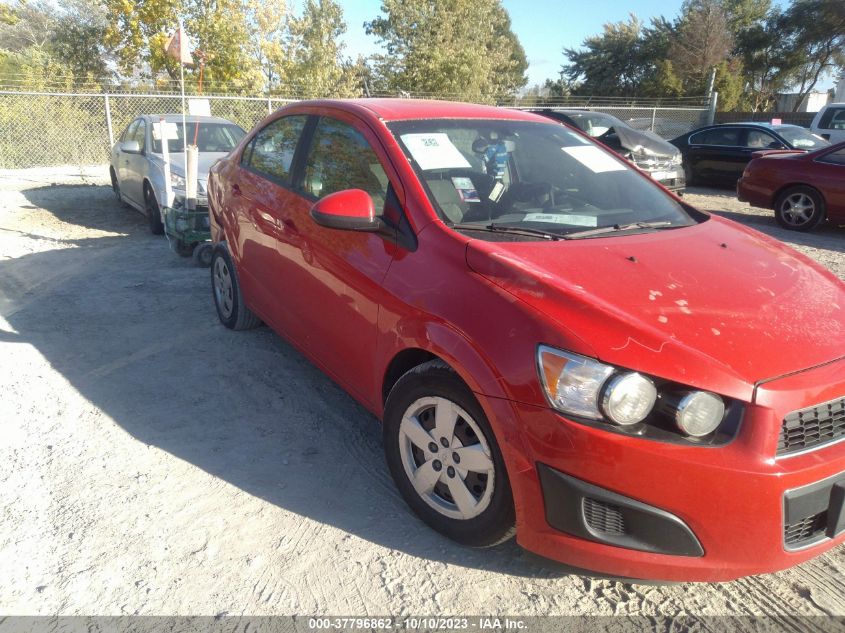 2014 CHEVROLET SONIC LS - 1G1JA5SH0E4204890