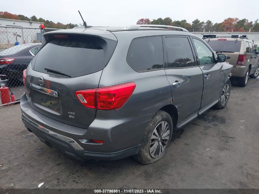 2018 NISSAN PATHFINDER SV - 5N1DR2MM7JC605208