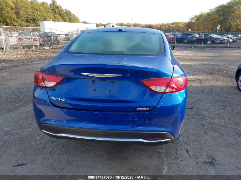2015 CHRYSLER 200 LIMITED - 1C3CCCAB4FN585624