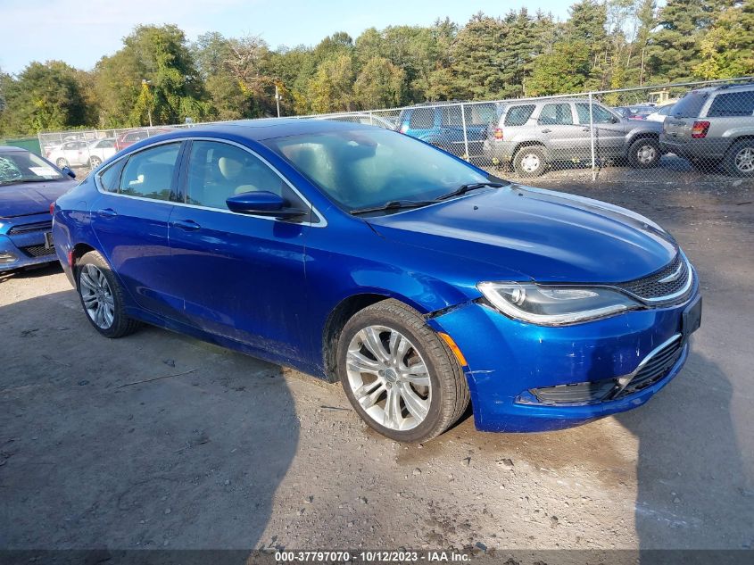 2015 CHRYSLER 200 LIMITED - 1C3CCCAB4FN585624