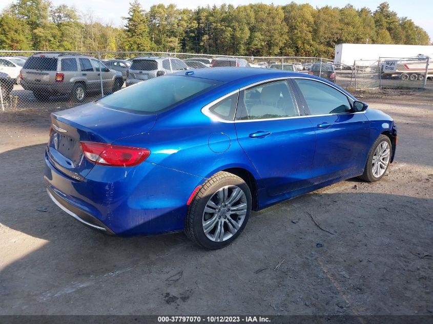 2015 CHRYSLER 200 LIMITED - 1C3CCCAB4FN585624
