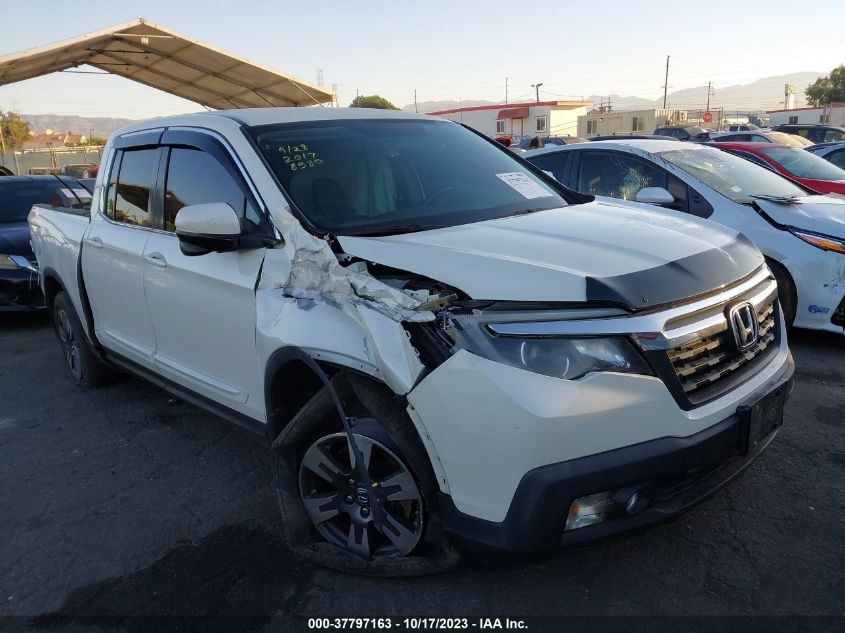 2017 HONDA RIDGELINE RTL - 5FPYK3F65HB018380