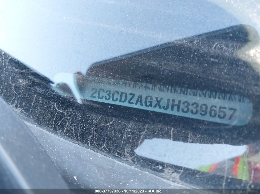 2018 DODGE CHALLENGER SXT - 2C3CDZAGXJH339657