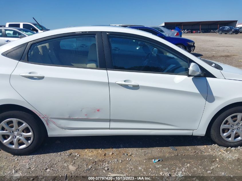 2013 HYUNDAI ACCENT GLS - KMHCT4AE9DU444994