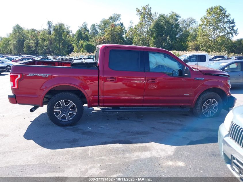 2017 FORD F-150 XL/XLT/LARIAT - 1FTEW1EG5HFA42611