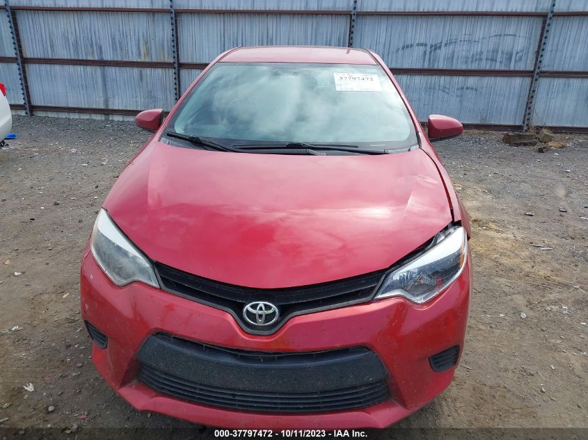 2014 TOYOTA COROLLA L/LE/S/S PLUS/LE PLUS - 2T1BURHE4EC192554