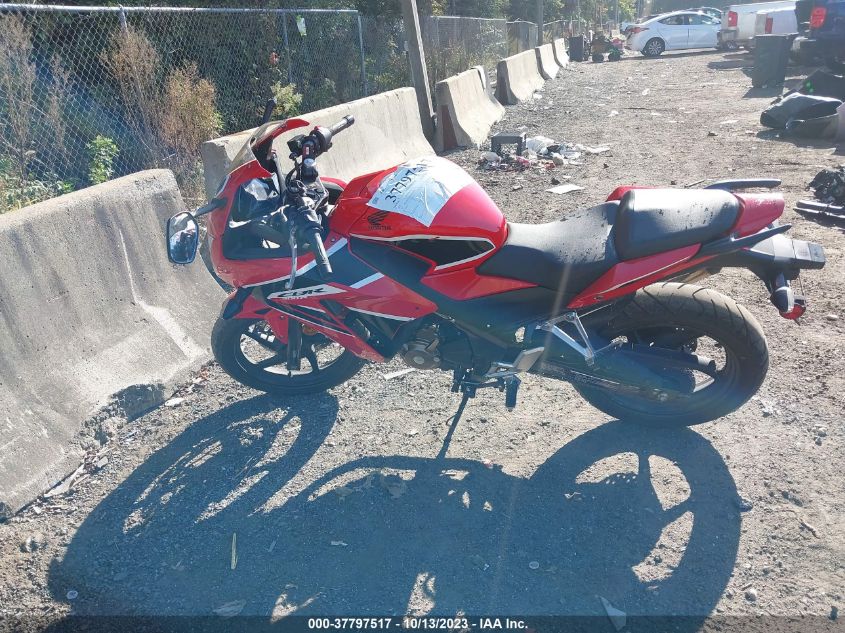 2017 HONDA CBR300 R MLHNC5106H5300498