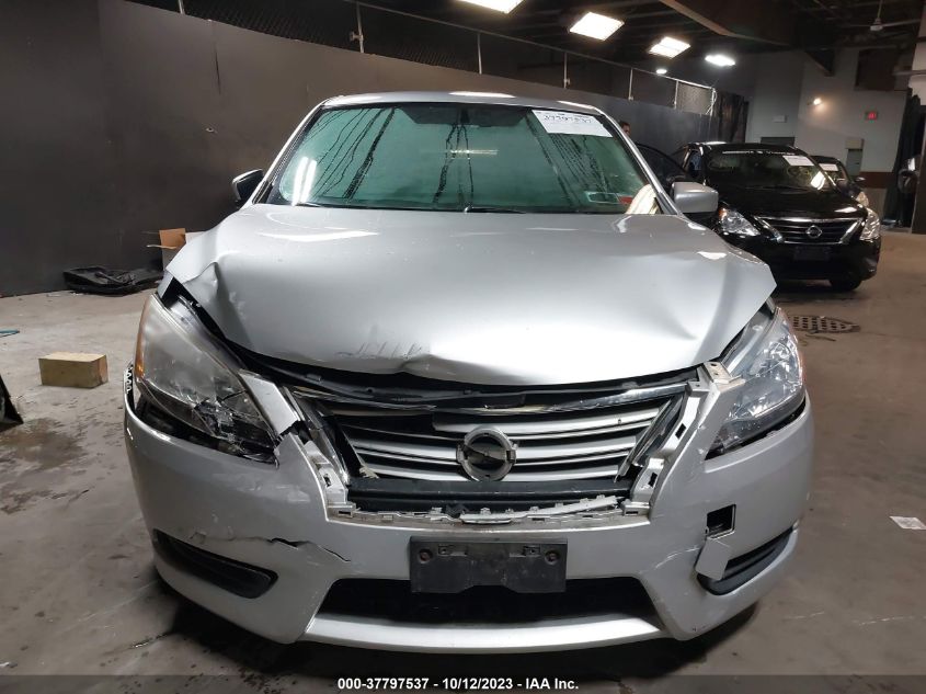 2015 NISSAN SENTRA SR/SL/S/SV/FE+ S - 3N1AB7AP1FY248679