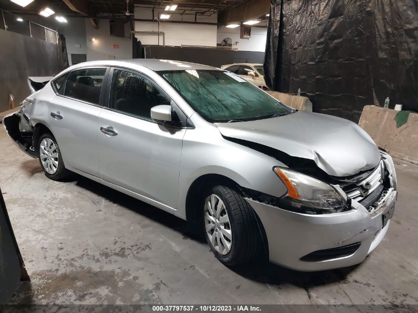 2015 NISSAN SENTRA SR/SL/S/SV/FE+ S - 3N1AB7AP1FY248679