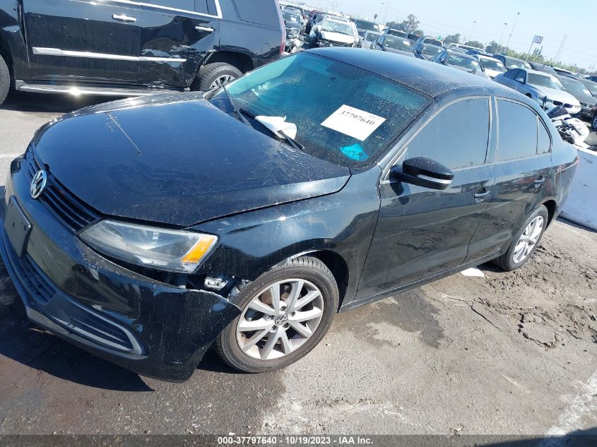 2014 VOLKSWAGEN JETTA SEDAN SE - 3VWD17AJ9EM307604