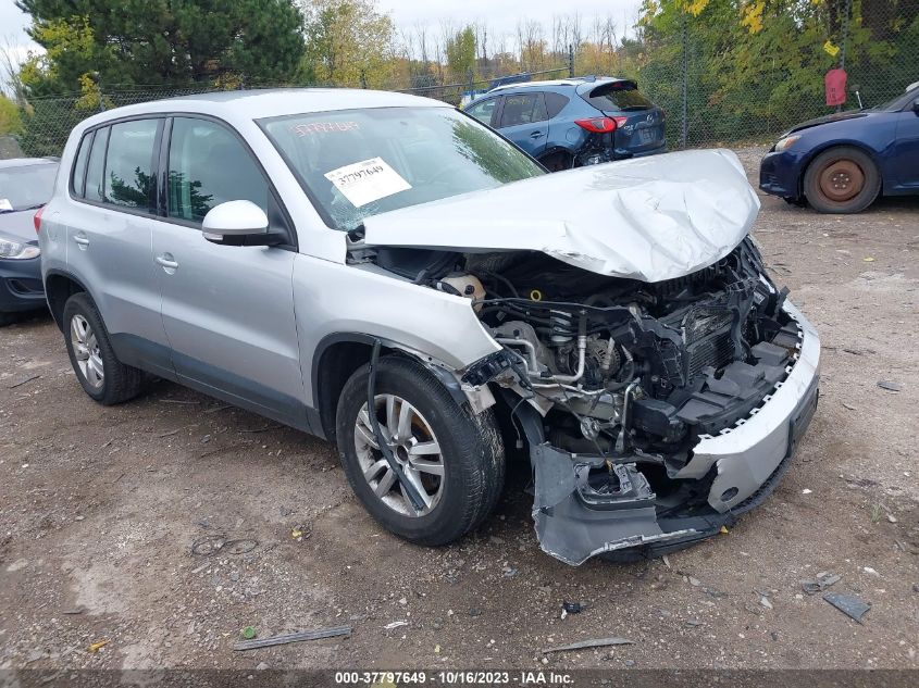 2014 VOLKSWAGEN TIGUAN S/SE/SEL/R-LINE - WVGBV3AX5EW548647