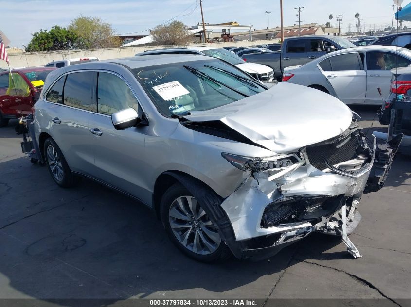 2014 ACURA MDX TECH PKG - 5FRYD3H41EB009264