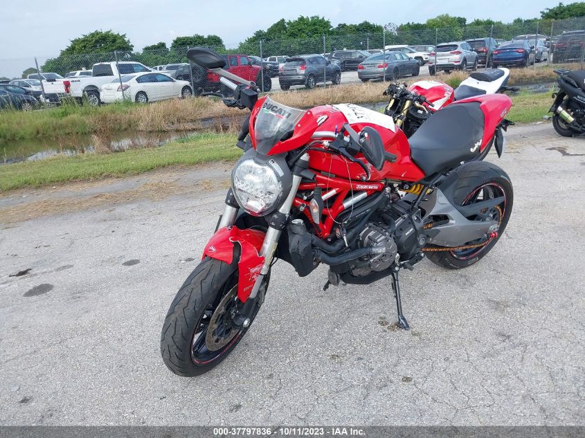 2020 DUCATI MONSTER 821 - ZDMMACLS3LB007423