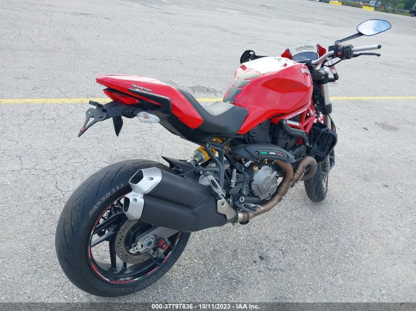 2020 DUCATI MONSTER 821 - ZDMMACLS3LB007423