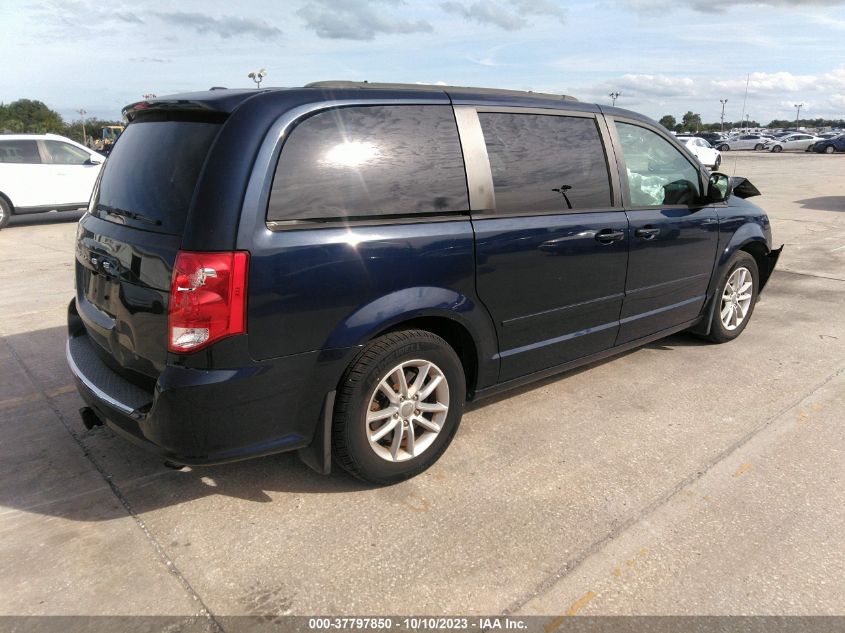 2013 DODGE GRAND CARAVAN SXT - 2C4RDGCG9DR598985