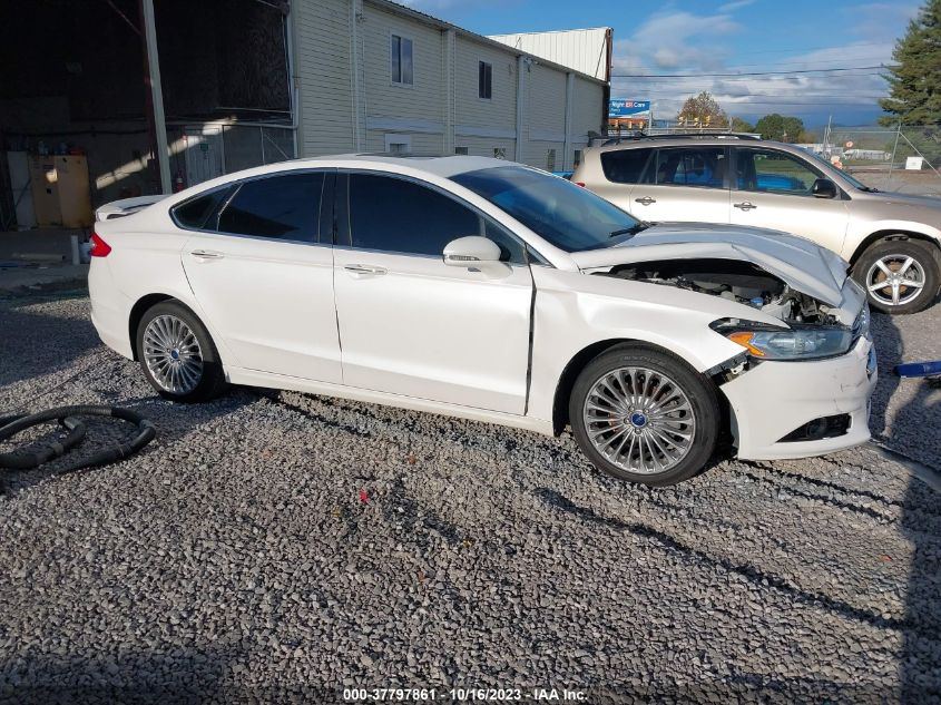 2014 FORD FUSION TITANIUM - 3FA6P0K91ER332687