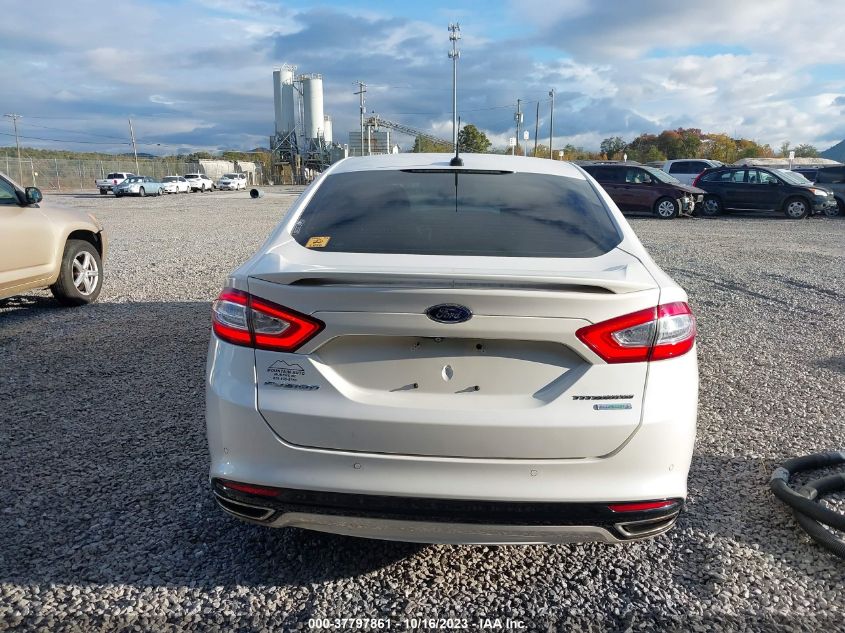 2014 FORD FUSION TITANIUM - 3FA6P0K91ER332687