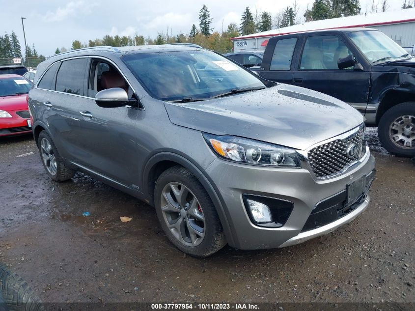 5XYPKDA52HG337883 KIA SORENTO SX V6 2017