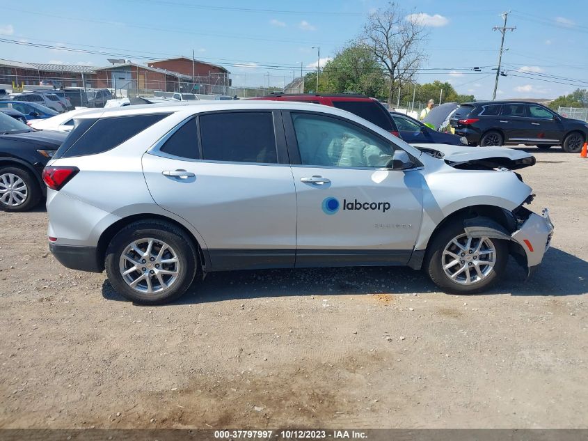 2022 CHEVROLET EQUINOX LT - 2GNAXTEV8N6135514