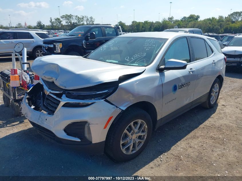 2022 CHEVROLET EQUINOX LT - 2GNAXTEV8N6135514
