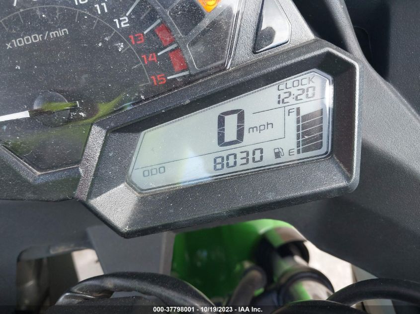 2014 KAWASAKI EX300 B - JKAEX8B18EA006209