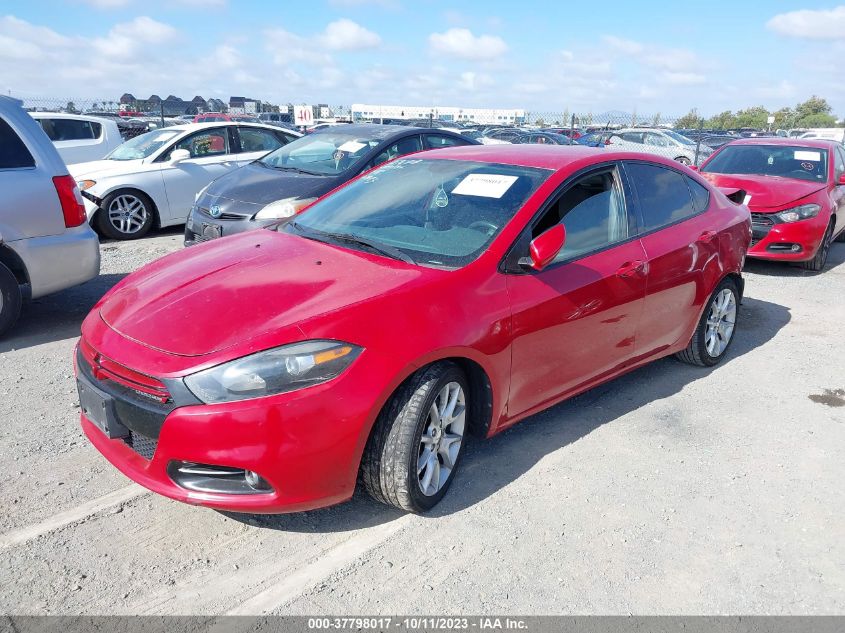 2013 DODGE DART RALLYE - 1C3CDFBH1DD643158