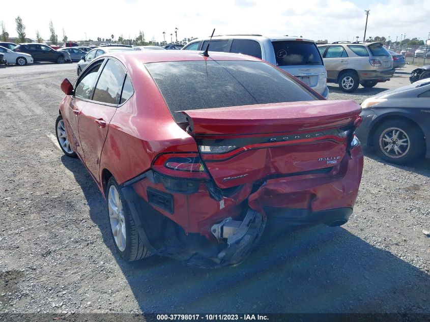 2013 DODGE DART RALLYE - 1C3CDFBH1DD643158