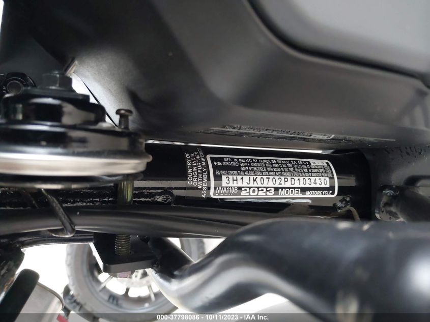 2023 HONDA NVA110 B - 3H1JK0702PD103430
