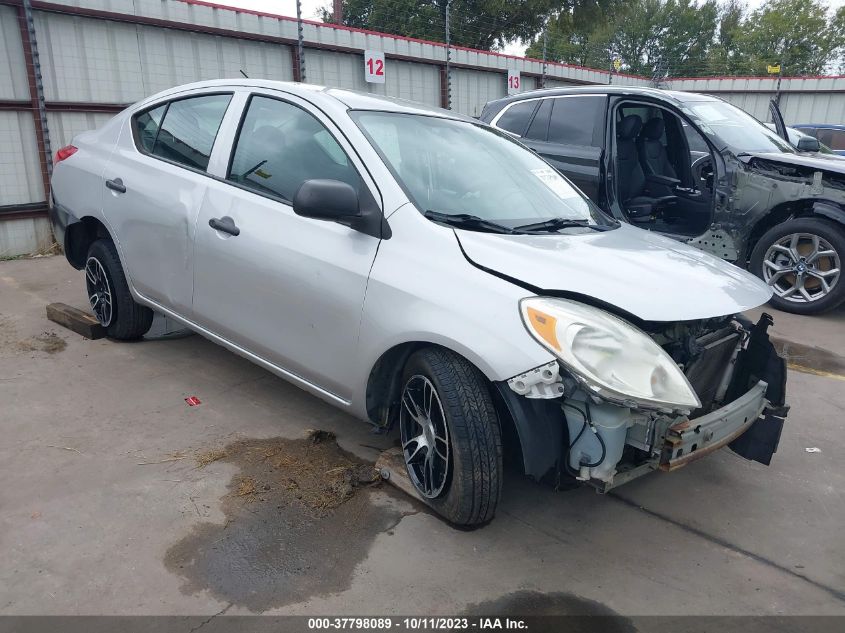 2014 NISSAN VERSA S - 3N1CN7AP0EL853434