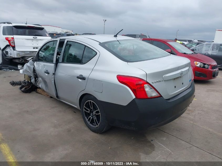 2014 NISSAN VERSA S - 3N1CN7AP0EL853434