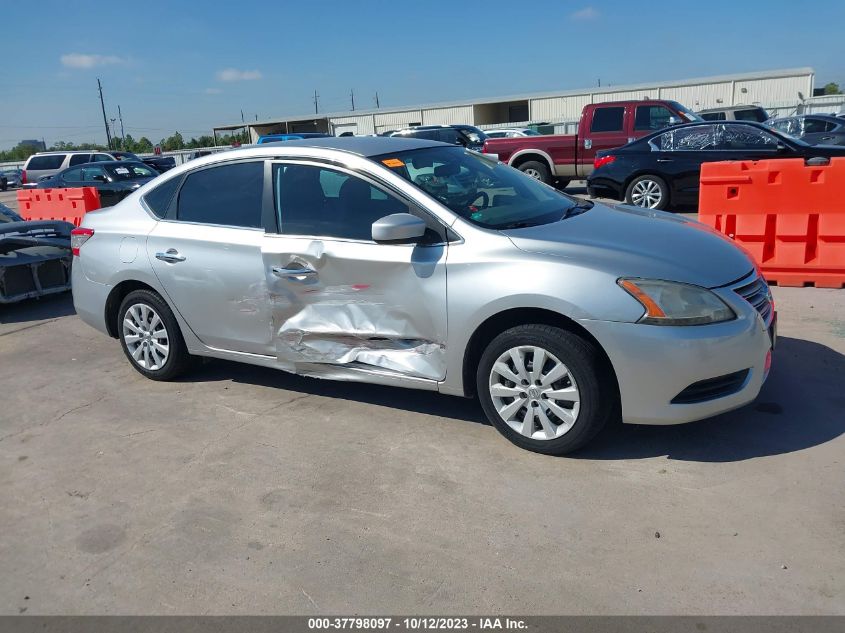 2014 NISSAN SENTRA S - 3N1AB7AP3EY203063