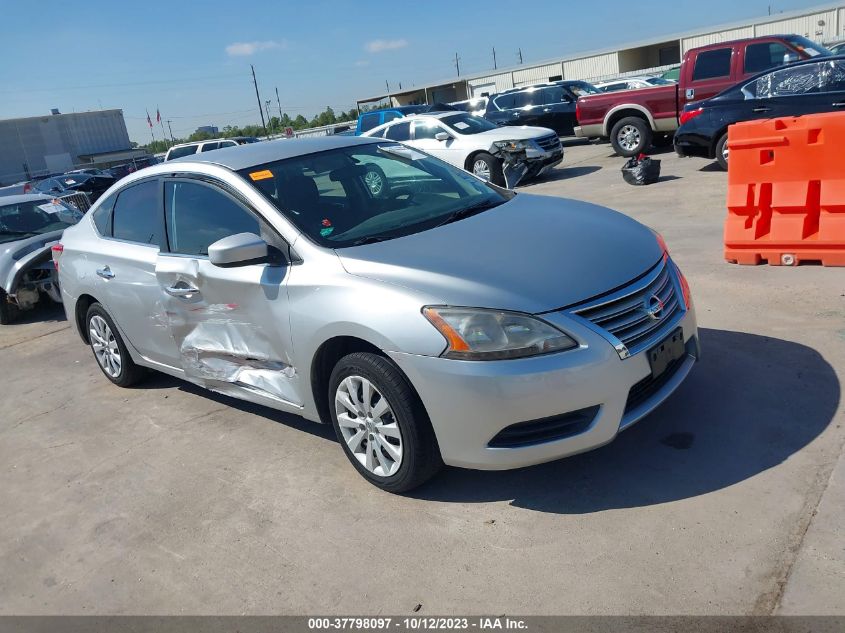 2014 NISSAN SENTRA S - 3N1AB7AP3EY203063