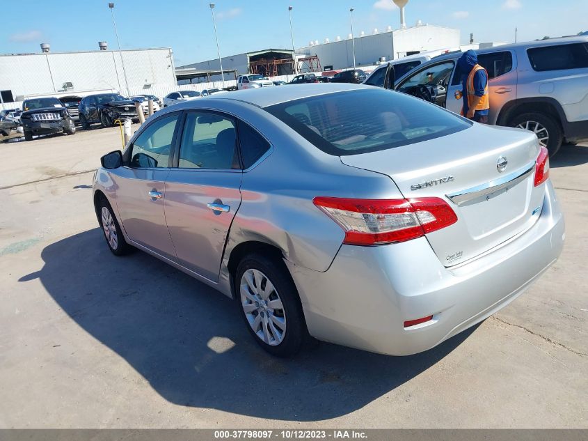 2014 NISSAN SENTRA S - 3N1AB7AP3EY203063