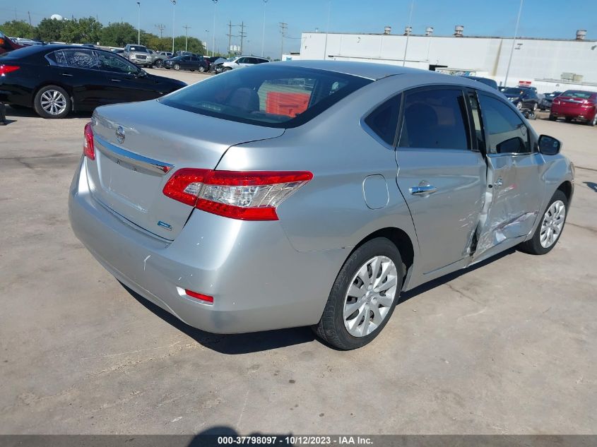 2014 NISSAN SENTRA S - 3N1AB7AP3EY203063