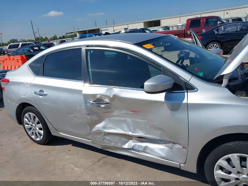 2014 NISSAN SENTRA S - 3N1AB7AP3EY203063