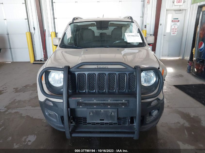 2016 JEEP RENEGADE LATITUDE - ZACCJBBT8GPC65184