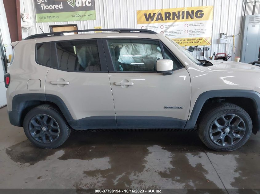 2016 JEEP RENEGADE LATITUDE - ZACCJBBT8GPC65184