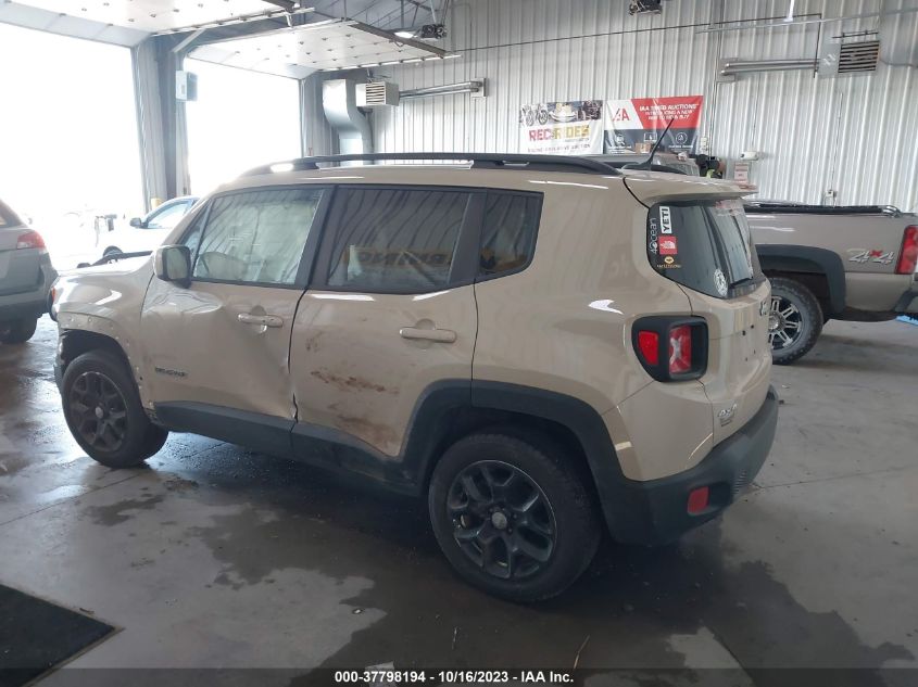 2016 JEEP RENEGADE LATITUDE - ZACCJBBT8GPC65184