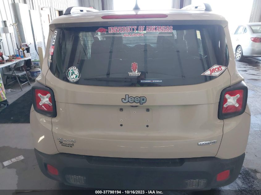 2016 JEEP RENEGADE LATITUDE - ZACCJBBT8GPC65184