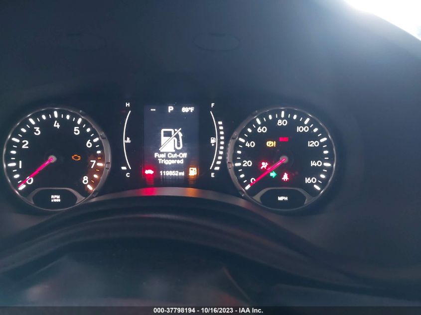 2016 JEEP RENEGADE LATITUDE - ZACCJBBT8GPC65184