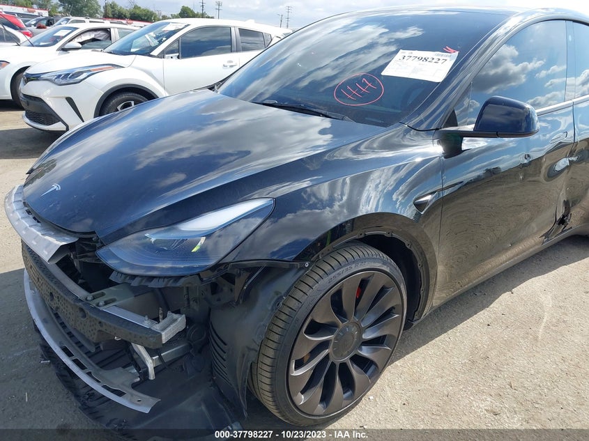 VIN 7SAYGDEFXNF392399 2022 TESLA MODEL Y