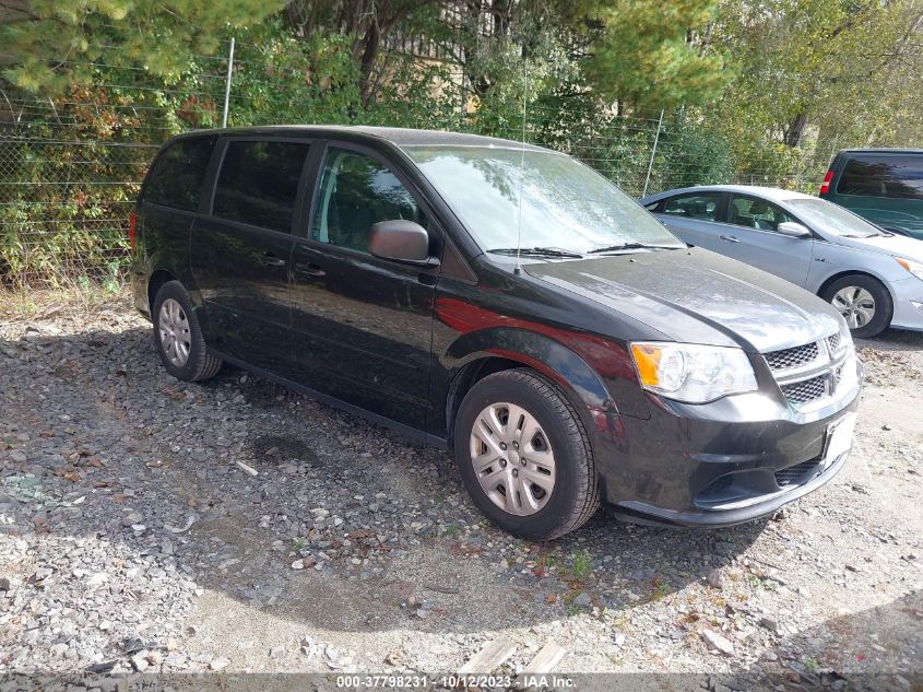 2016 DODGE GRAND CARAVAN SE - 2C4RDGBGXGR100234