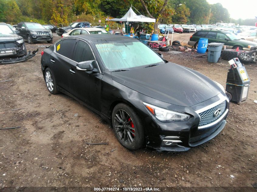 2014 INFINITI Q50 PREMIUM/SPORT - JN1BV7AR4EM688197