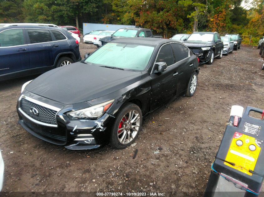 2014 INFINITI Q50 PREMIUM/SPORT - JN1BV7AR4EM688197
